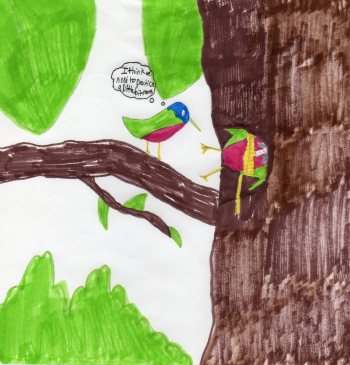 George the Hummingbird by Emma Foster