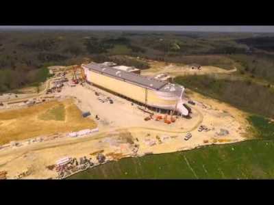 Ark Encounter During Construction