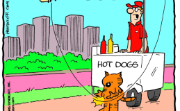 Heathcliff’s North American Hot Dog&nbsp;Hawk